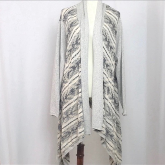 Lucky Brand Sweaters - Lucky Brand Cashmere Blend Draped Cardigan Size 3X